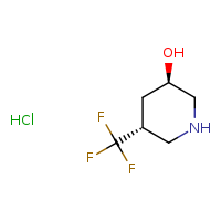 (3R,5R)-5-(trifluoromethyl)piperidin-3-ol hydrochloride