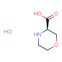 (3R)-morpholine-3-carboxylic acid hydrochloride