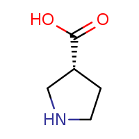 (3R)-pyrrolidine-3-carboxylic acid