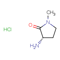 (3S)-3-amino-1-methylpyrrolidin-2-one hydrochloride