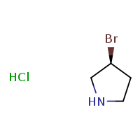 (3S)-3-bromopyrrolidine hydrochloride