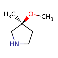 (3S)-3-methoxy-3-methylpyrrolidine