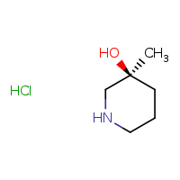 (3S)-3-methylpiperidin-3-ol hydrochloride