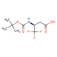 (3S)-3-[(tert-butoxycarbonyl)amino]-4,4,4-trifluorobutanoic acid