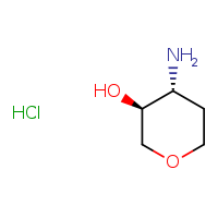 (3S,4R)-4-aminooxan-3-ol hydrochloride