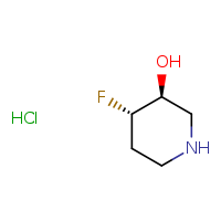 (3S,4S)-4-fluoropiperidin-3-ol hydrochloride