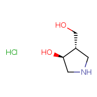 (3S,4S)-4-(hydroxymethyl)pyrrolidin-3-ol hydrochloride