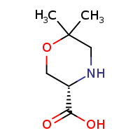 (3S)-6,6-dimethylmorpholine-3-carboxylic acid