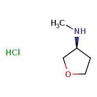 (3S)-N-methyloxolan-3-amine hydrochloride