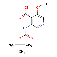 3-[(tert-butoxycarbonyl)amino]-5-methoxypyridine-4-carboxylic acid