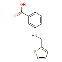 3-[(thiophen-2-ylmethyl)amino]benzoic acid
