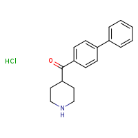 4-{[1,1'-biphenyl]-4-carbonyl}piperidine hydrochloride