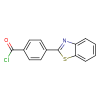4-(1,3-benzothiazol-2-yl)benzoyl chloride