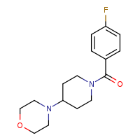 4-[1-(4-fluorobenzoyl)piperidin-4-yl]morpholine
