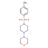 4-[1-(4-methylbenzenesulfonyl)piperidin-4-yl]morpholine