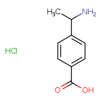 4-(1-aminoethyl)benzoic acid hydrochloride