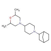 4-(1-{bicyclo[2.2.1]heptan-2-yl}piperidin-4-yl)-2,6-dimethylmorpholine