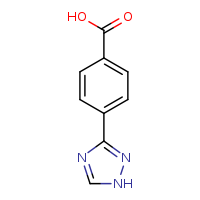 4-(1H-1,2,4-triazol-3-yl)benzoic acid