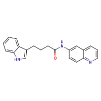 4-(1H-indol-3-yl)-N-(quinolin-6-yl)butanamide