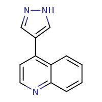 4-(1H-pyrazol-4-yl)quinoline