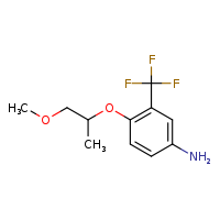 4-[(1-methoxypropan-2-yl)oxy]-3-(trifluoromethyl)aniline