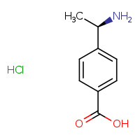 4-[(1R)-1-aminoethyl]benzoic acid hydrochloride