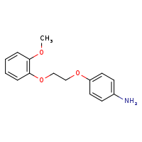 4-[2-(2-methoxyphenoxy)ethoxy]aniline