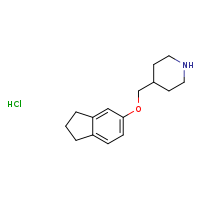 4-[(2,3-dihydro-1H-inden-5-yloxy)methyl]piperidine hydrochloride