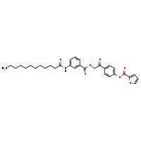 4-[2-(3-dodecanamidobenzoyloxy)acetyl]phenyl furan-2-carboxylate
