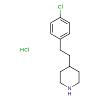 4-[2-(4-chlorophenyl)ethyl]piperidine hydrochloride