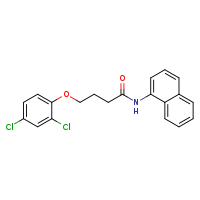 4-(2,4-dichlorophenoxy)-N-(naphthalen-1-yl)butanamide