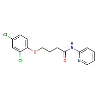 4-(2,4-dichlorophenoxy)-N-(pyridin-2-yl)butanamide
