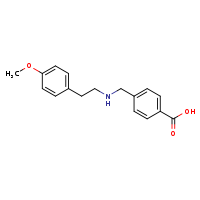 4-({[2-(4-methoxyphenyl)ethyl]amino}methyl)benzoic acid