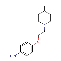 4-[2-(4-methylpiperidin-1-yl)ethoxy]aniline