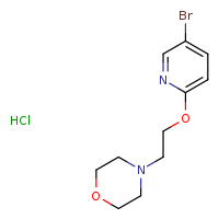 4-{2-[(5-bromopyridin-2-yl)oxy]ethyl}morpholine hydrochloride