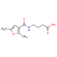 4-[(2,5-dimethylfuran-3-yl)formamido]butanoic acid