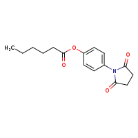 4-(2,5-dioxopyrrolidin-1-yl)phenyl hexanoate