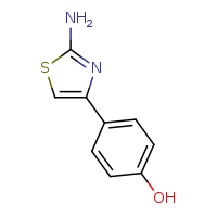 4-(2-amino-1,3-thiazol-4-yl)phenol