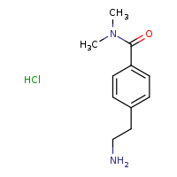 4-(2-aminoethyl)-N,N-dimethylbenzamide hydrochloride