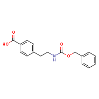 4-(2-{[(benzyloxy)carbonyl]amino}ethyl)benzoic acid