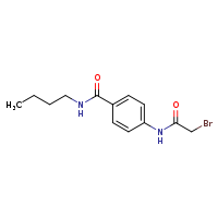 4-(2-bromoacetamido)-N-butylbenzamide