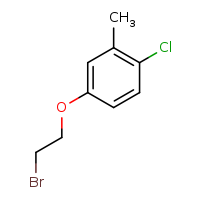 4-(2-bromoethoxy)-1-chloro-2-methylbenzene
