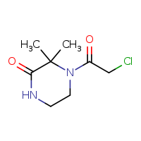 4-(2-chloroacetyl)-3,3-dimethylpiperazin-2-one