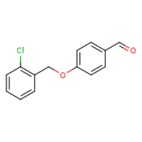 4-[(2-chlorophenyl)methoxy]benzaldehyde