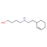 4-{[2-(cyclohex-2-en-1-yl)ethyl]amino}butan-1-ol