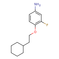 4-(2-cyclohexylethoxy)-3-fluoroaniline