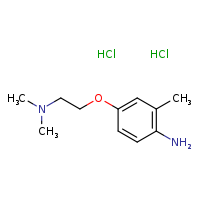 4-[2-(dimethylamino)ethoxy]-2-methylaniline dihydrochloride