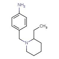 4-[(2-ethylpiperidin-1-yl)methyl]aniline