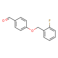 4-[(2-fluorophenyl)methoxy]benzaldehyde