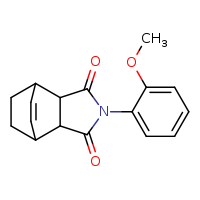 4-(2-methoxyphenyl)-4-azatricyclo[5.2.2.0²,?]undec-8-ene-3,5-dione